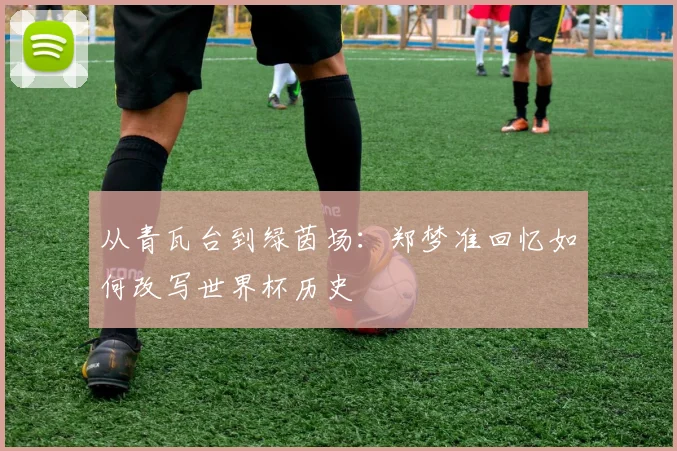 从青瓦台到绿茵场：郑梦准回忆如何改写世界杯历史